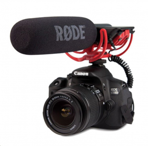 RODE Videomic Rycote mono videomikrofon Rycote Lyre felfüggesztéssel (9V elemmel működik)